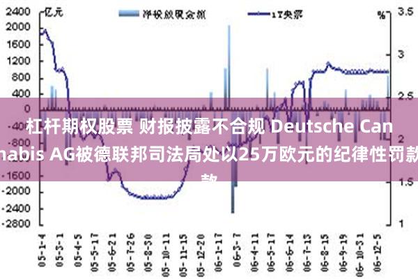 杠杆期权股票 财报披露不合规 Deutsche Cannabis AG被德联邦司法局处以25万欧元的纪律性罚款