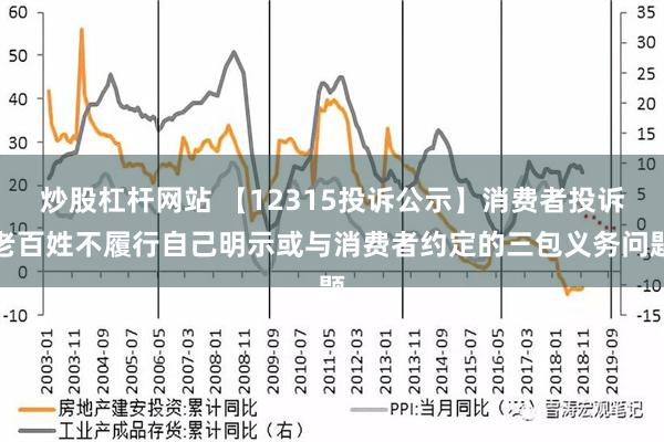 炒股杠杆网站 【12315投诉公示】消费者投诉老百姓不履行自己明示或与消费者约定的三包义务问题